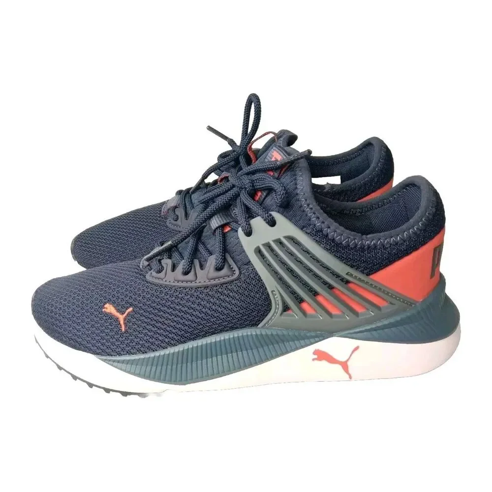 Puma Pacer Future Jr Running Shoes Boys Size 6 C Blue & Red